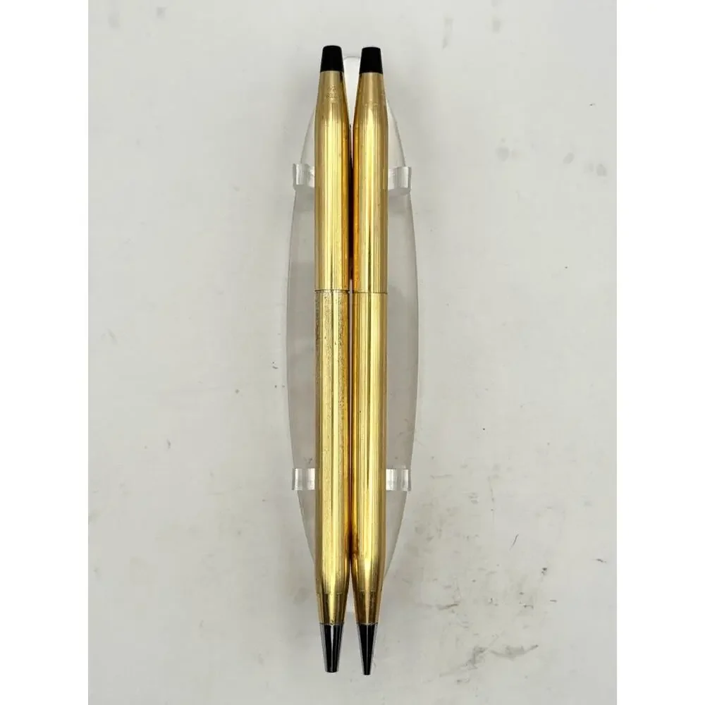 Cross 1/20 12kt Gold Filled Pen and Pencil Set